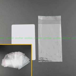 100X Clear Self Adhesive Seal Plastic JEWELRY Gift Retail Packing Bags 