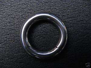 Steel Segment Captive Ring 4g 4 gauge 1/2 CBR jewelry  