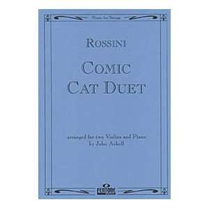  Comic Cat Duet Two Violins and Piano Unknown Sports 