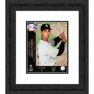  Framed Jorge Posada New York Yankees Photograph