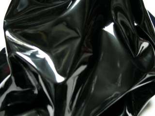 ITALIAN Lambskin Leather Hide PATENT Black   ½ Sq.Ft  