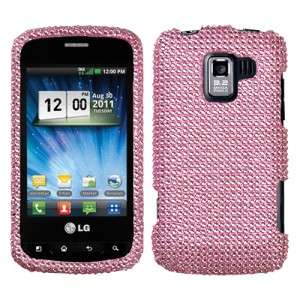   Crystal Diamond BLING Hard Case Phone Cover for LG Enlighten Optimus Q