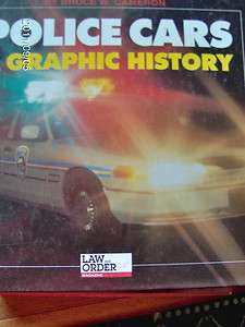 Police Cars  A Graphic History  Hard Cover Book  