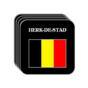  Belgium   HERK DE STAD Set of 4 Mini Mousepad Coasters 