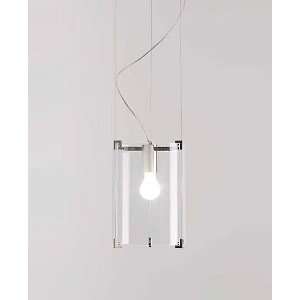 CPL S1 pendant light   clear crystal, chrome, 110   125V (for use in 