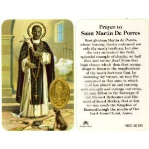  St. Martin de Porres Prayer Card 