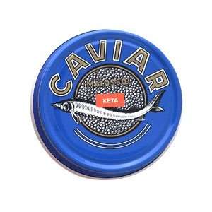 Salmon Roe Keta Caviar (Easy Open Tin) 7 Grocery & Gourmet Food