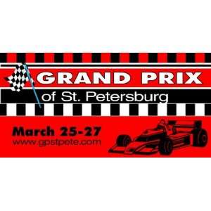    3x6 Vinyl Banner   St Petersburg Grand Prix 