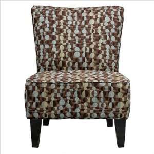 Upholstered Easy Chair (Make a Wish Print) (36H x 33W x 27D 