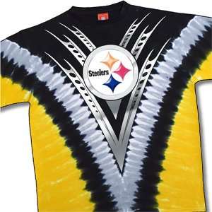  Pittsburgh Steelers NFL Football V Tie Dye T shirt New 
