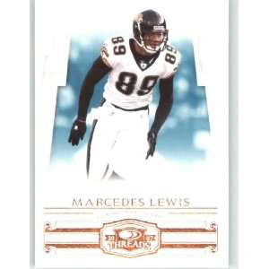  2007 Donruss Threads #131 Marcedes Lewis   Jacksonville 