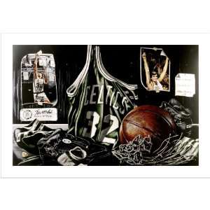  Mounted Memories Boston Celtics Kevin McHale Tribute To 