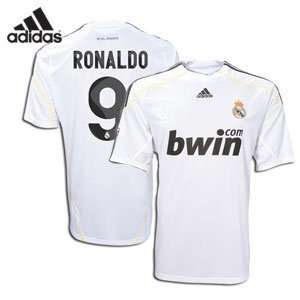   09/10 Home Soccer Jersey #9 Ronaldo Size L & XL