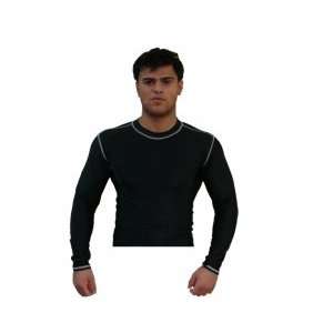  Rash Guard Color Black Full Sleeve Size 2XL Sports 