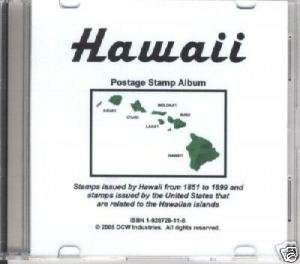 Hawaii CD Specialist Album   Color Stamp Images  