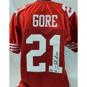  Autographed Frank Gore Uniform   Authentic   Autographed NFL 