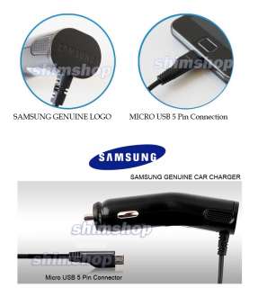 SAMSUNG GALAXY S2 S II I9100 GENUINE USB CAR CHARGER  