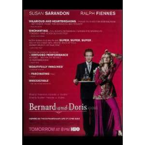  Bernard and Doris (2008) 27 x 40 Movie Poster Style A 