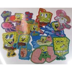  Spongebob Squarepants and Friends Die cut Stickers Set of 