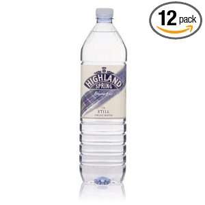 Highland Spring Non Carbonated Spring Water, 50.7 Ounce (Pack of 12 