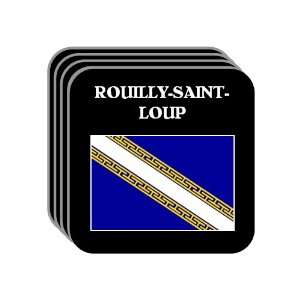  Champagne Ardenne   ROUILLY SAINT LOUP Set of 4 Mini 