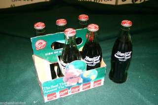 Vintage sealed Coca Cola Bottle Soviet Union 1990  