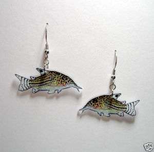 Corydoras Cat Fish Tropical Fish Earrings   
