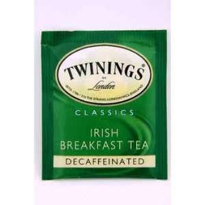  Twinings of London Irish Breakfast Decaf Tea Case Pack 120 