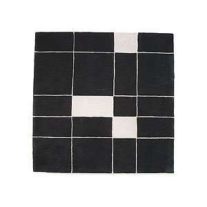   Contemporary Tile Rug Gray Square by Francesc Rife