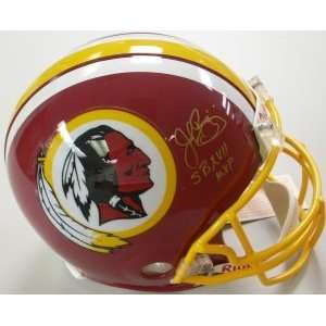 John Riggins Signed Helmet   Full Size   Autographed NFL 
