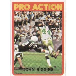  1972 Topps #126 John Riggins EX   Excellent or Better 