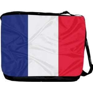  Rikki KnightTM France Flag Messenger Bag   Book Bag 