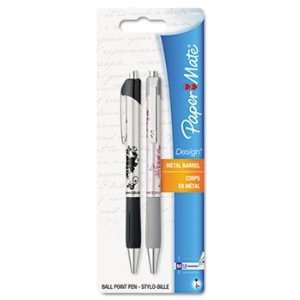 com Paper Mate 1760099   Ballpoint Retractable Design Pen, Black Ink 