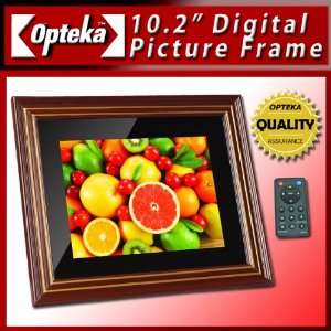  Opteka Illusions ILW102 10.2 Inch Wood Mirror Digital Picture 