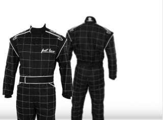 Kart Racing, Karting Signature Suit Black Size 46  
