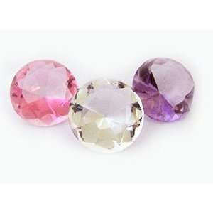 Set of Three Faux Jumbo Gems 