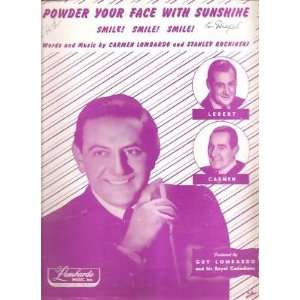  Sheet Music Powder Your Face With Sunshine 138 Everything 