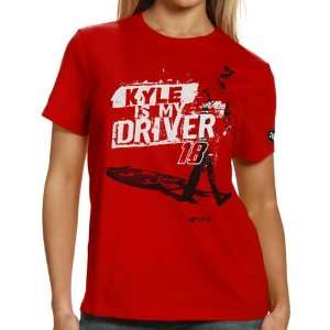  NASCAR Chase Authentics Kyle Busch Ladies Shadow T Shirt 