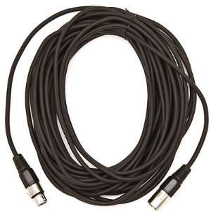 SEISMIC AUDIO   SAXLX 50   Black 50 XLR Patch or Microphone Cable