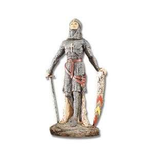  Knight of the Middle Ages Crusader Statue Figurine