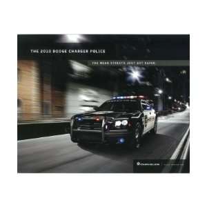  2010 DODGE CHARGER POLICE CAR Sales Brochure Literature 