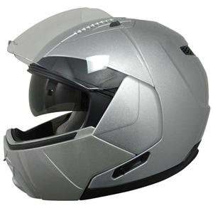  AFX FX 140 Modular Helmet   Large/Silver Automotive