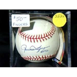  Rollie Fingers Autographed Baseball?