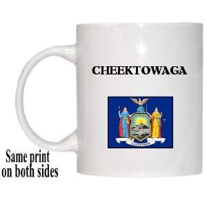  US State Flag   CHEEKTOWAGA, New York (NY) Mug Everything 