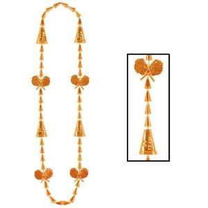  Cheerleading Beads   Orange Case Pack 144