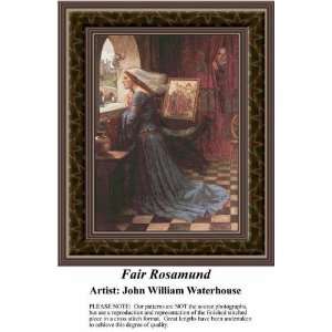  Fair Rosamund   Cross Stitch Pattern PDF  