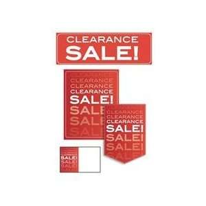  61 Piece Retail Clearance Sale Super Sign Kits Office 