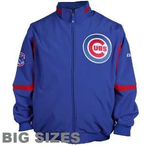  Chicago Cubbies Jacket  Majestic Chicago Cubs Royal Blue 