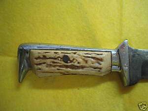VINTAGE SOLINGEN GERMANY STAINLESS BOWIE KNIFE BY ERN  
