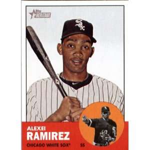  2012 Topps Heritage 271 Alexei Ramirez   Chicago White Sox 